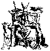 Odin with his spear Gungnir